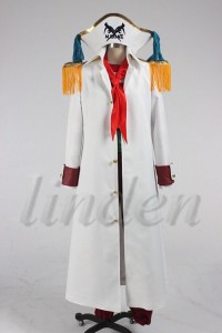 [linden] ONE PIECE ワンピース 王下七武海 道化のバギー バギー マリンフォード 風 コスプレ コスチューム 変装 仮装 cosplay