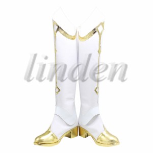 [linden]  原神 げんしん 主人公 蛍 ほたる 風 旅人 コスプレ靴 コスプレブーツ ハロウィン 仮装 変装