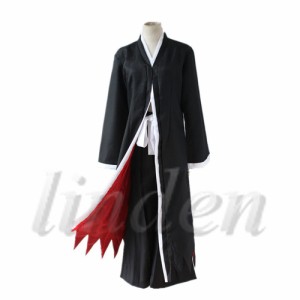 [linden] BLEACH【非公式/二次創作】 ブリーチ 黒崎一護 卍解 コスプレ衣装 和装 アニメ コスチューム 仮装 変装 ハロウイン