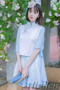 独創未聞花名 改良漢服 普段着 唐装 女性 レディース セット ロリ スカート コス服 写真撮影 古風 和風 コスプレ 仮装 学園祭　可愛い