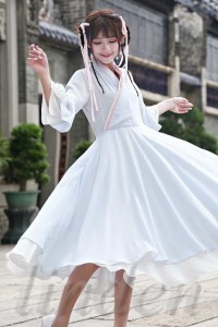 中華服 仙女服 漢服 唐装 中国古代宮廷風 コスプレ 衣装 中華チャイナ風 古風 パーティードレス レディース 仮装 学園祭 イベント