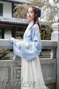 漢服 普段着 唐装 漢元素刺繍 女性 女の子 ロリ スカート コス服 中華服 写真撮影 古風 コスプレ 仮装 学園祭 可愛い レディース 夏 イベ