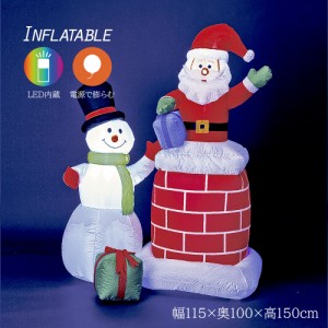 クリスマスツリー 装飾 インフレータブル バルーン 風船 オーナメント LED 店舗装飾 クリスマス_f