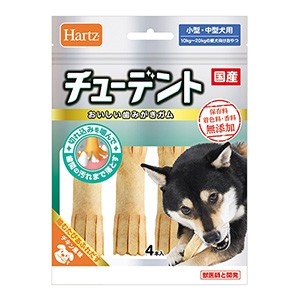 ハーツ チューデント 小-中型犬用 4本入 （犬用おやつ）