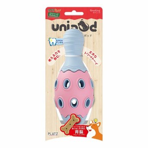 プラッツ unipod ボウリング ピンク （犬用おもちゃ ボール）