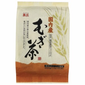 玉三　国内産麦茶(10g×60p)×12個　0507【メーカー直送】代引き・銀行振込前払い・同梱不可