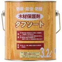 木材保護材　(油性)タフソート　3.2L【メーカー直送】代引き・銀行振込前払い・同梱不可