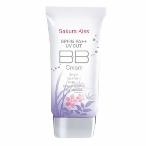  Sakura　Kiss　BBクリーム　UVプロテクト　SPF50PA+++　50ml  日本女性の肌色に合わせたBBクリーム。