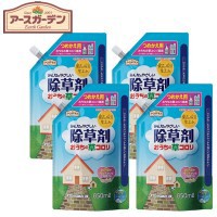 アース製薬　EGみんなにやさしい除草剤おうちの草コロリ　詰替　850ml×4セット【送料無料】（同梱・代引不可）