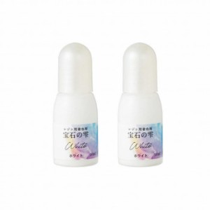 宝石の雫 パジコ UVレジン用着色剤 10ml 2本セット White ホワイト 403045 PADICO 定形外郵便【送料無料】