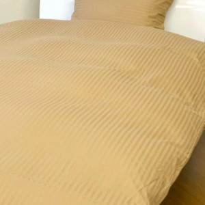 westy(ウエスティ) 国産 綿100% ストライプサテンスペシャル 掛布団カバー シングルロング 約150×210cm 62070