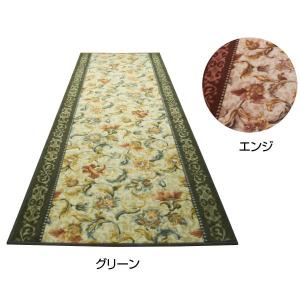 オリエンタル更紗 廊下敷き 廊下マット 65×180cm