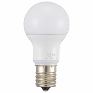  OHM LED電球 小形 E17 40形相当 昼光色 LDA4D-G-E17 IH2R1  小型のLED電球