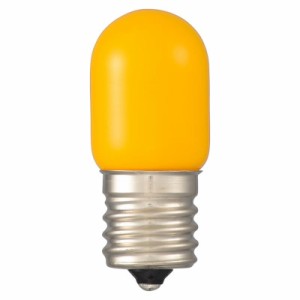 OHM LEDナツメ球装飾用 T20/E17/0.8W/30lm/黄色 LDT1Y-H-E17 13 |b03