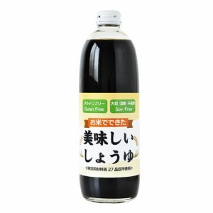 もぐもぐ工房 お米でできた美味しいしょうゆ 500ml×2本 450042 |b03