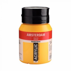 AMSTERDAM アムステルダム アクリリックカラー500ml アゾイエローディープ270 476058 |b03