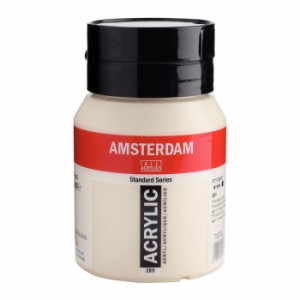 AMSTERDAM アムステルダム アクリリックカラー500ml チタニウムバフライト289 483321 |b03