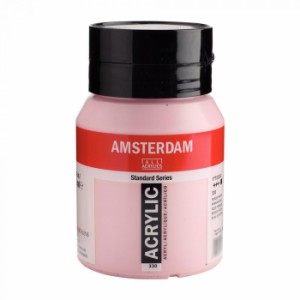 AMSTERDAM アムステルダム アクリリックカラー500ml ペルシャンローズ330 483372 |b03