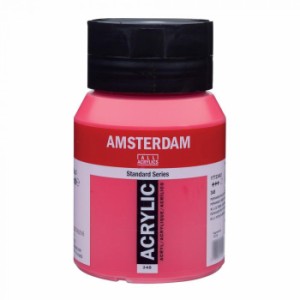 AMSTERDAM アムステルダム アクリリックカラー500ml パーマネントレッドパープル348 407404 |b03