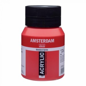 AMSTERDAM アムステルダム アクリリックカラー500ml ナフトールレッドディープ399 407439 |b03
