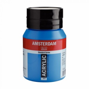 AMSTERDAM アムステルダム アクリリックカラー500ml プライマリーシアン572 477810 |b03