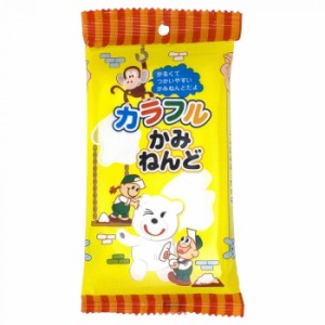 カラフルかみねんど(軽量粘土)　白　60g×10個【送料無料】（同梱・代引不可）