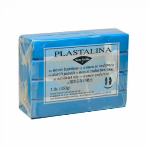 MODELING CLAY(モデリングクレイ) PLASTALINA(プラスタリーナ) 粘土 ターコイズ 1Pound 3個セット |b03