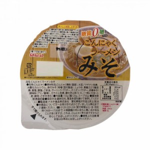 ナカキ食品　カップこんにゃくラーメンシリーズ　蒟蒻ラーメンみそ　12個セット×2ケース【送料無料】（同梱・代引不可）