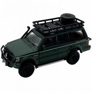 ビーエムクリエイションズ 三菱 パジェロ 2nd Gen マットグリーン Jungle pack 左ハンドル 1/64スケール BM64B0045 |b03