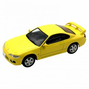 DIECAST MASTERS 日産 シルビア S15 イエロー 左ハンドル 1/64スケール DCDM64010 |b03