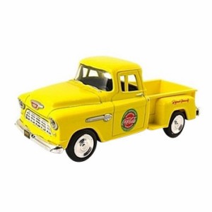 COCA COLA コカコーラ シボレー ステップサイド ピックアップ 55 イエロー 1/43スケール YL430001 |b03