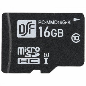  OHM 高耐久マイクロSDメモリーカード 16GB PC-MMD16G-K  高耐久マイクロSDメモリーカード