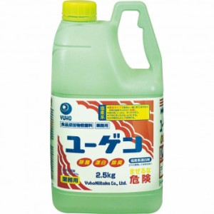 業務用 塩素系漂白剤 ユーゲン 2.5kg×6本入り(6％) 191012 |b03