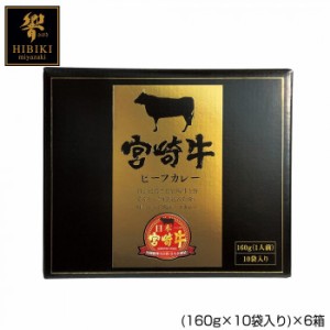 宮崎牛ビーフカレー (160g×10袋入り)×6箱 |b03