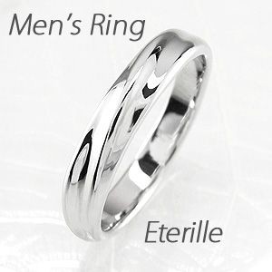 リング メンズ 指輪 ゴールド 18k マリッジリング 結婚指輪 地金 ツイスト K18