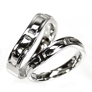 ペアリング マリッジリング 結婚指輪 K18ホワイト/イエロー/ピンクゴールド