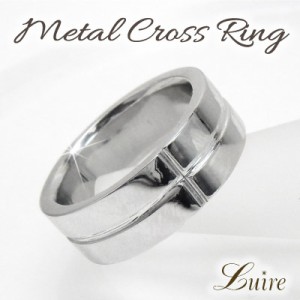 地金 クロス リング 幅広 結婚指輪 マリッジリング 誕生日 プラチナ900