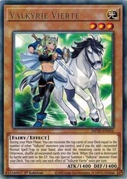 遊戯王 MP20-EN044 ワルキューレ・フィアット/Valkyrie Vierte (レア） EU 1st