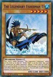 遊戯王 LDS1-EN026 伝説のフィッシャーマン二世/The Legendary Fisherman II EU 1st