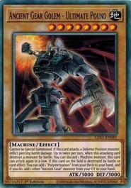 遊戯王 LDS1-EN085 古代の機械巨人−アルティメット・パウンド/Ancient Gear Golem - Ultimate Pound EU 1st