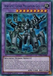 遊戯王 LDS1-EN088 古代の機械超巨人/Ancient Gear Megaton Golem (カラフルウルトラレア/青） EU 1st