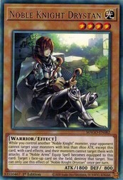 遊戯王 MAGO-EN082 聖騎士トリスタン/Noble Knight Drystan (ゴールドレターレア） EU 1st