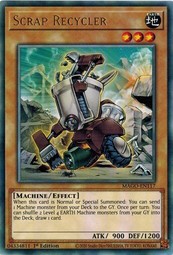 遊戯王 MAGO-EN117 スクラップ・リサイクラー/Scrap Recycler (ゴールドレターレア） EU 1st