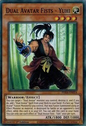 遊戯王 PHRA-EN014 双天拳の熊羆/Dual Avatar Fists - Yuhi (スーパーレア） EU 1st