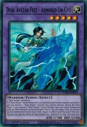 遊戯王 PHRA-EN033 双天脚 鎧吽/Dual Avatar Feet - Armored Un-Gyo (スーパーレア） EU 1st