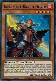 遊戯王 ROTD-EN014 焔聖騎士−オリヴィエ/Infernoble Knight Oliver (スーパーレア） EU 1st