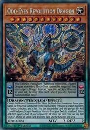 遊戯王 ROTD-EN083 超天新龍オッドアイズ・レボリューション・ドラゴン/Odd-Eyes Revolution Dragon (シークレットレア） EU 1st