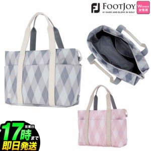 日本正規品 FOOTJOY フットジョイ ゴルフ FA19TVTBW FJアーガイルシリーズ トートバッグ （レディース）