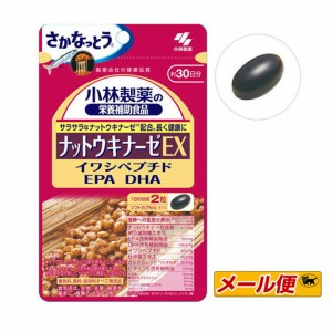 【1個までネコポス配送可】小林製薬 ナットウキナーゼEX 60粒　栄養補助食品