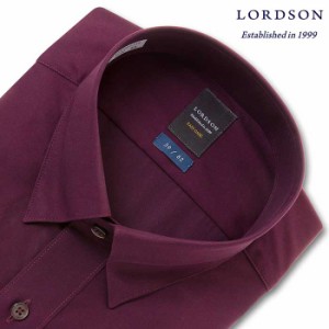 LORDSON 長袖 ワイシャツ メンズ 春夏秋冬 形態安定 ショートスナップダウン 【ZOD927-115】 